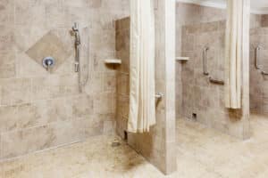 Oakwood Gardens shower facility